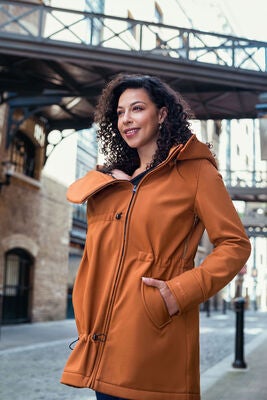Wombat Softshell Bærejakke, Caramel