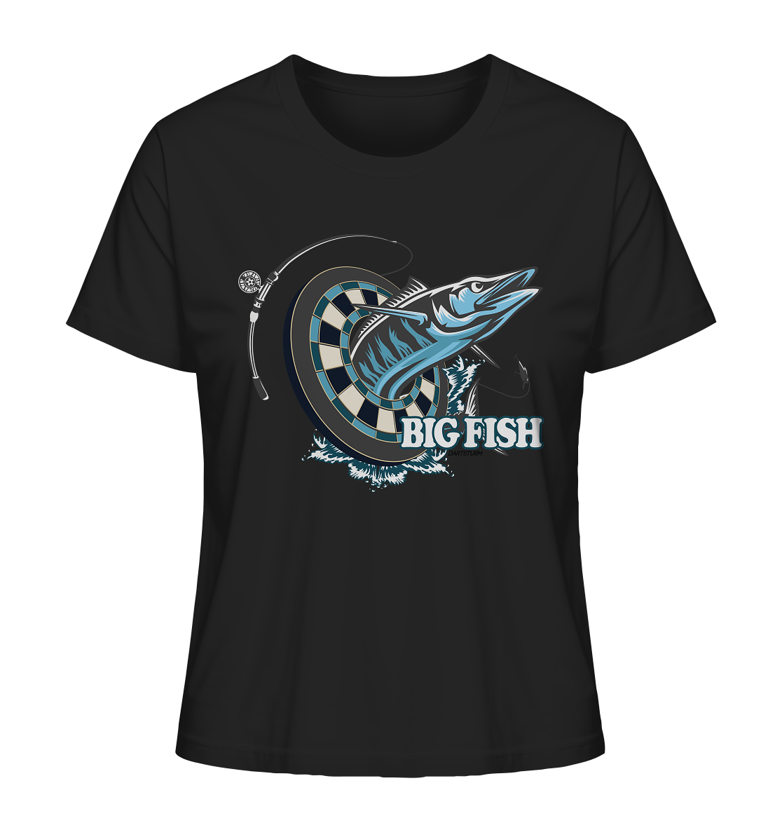 DartSturm - Big Fish - Ladies Organic Shirt