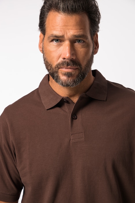 Poloshirt, Basic, Halbarm, Piqué, bis 10XL