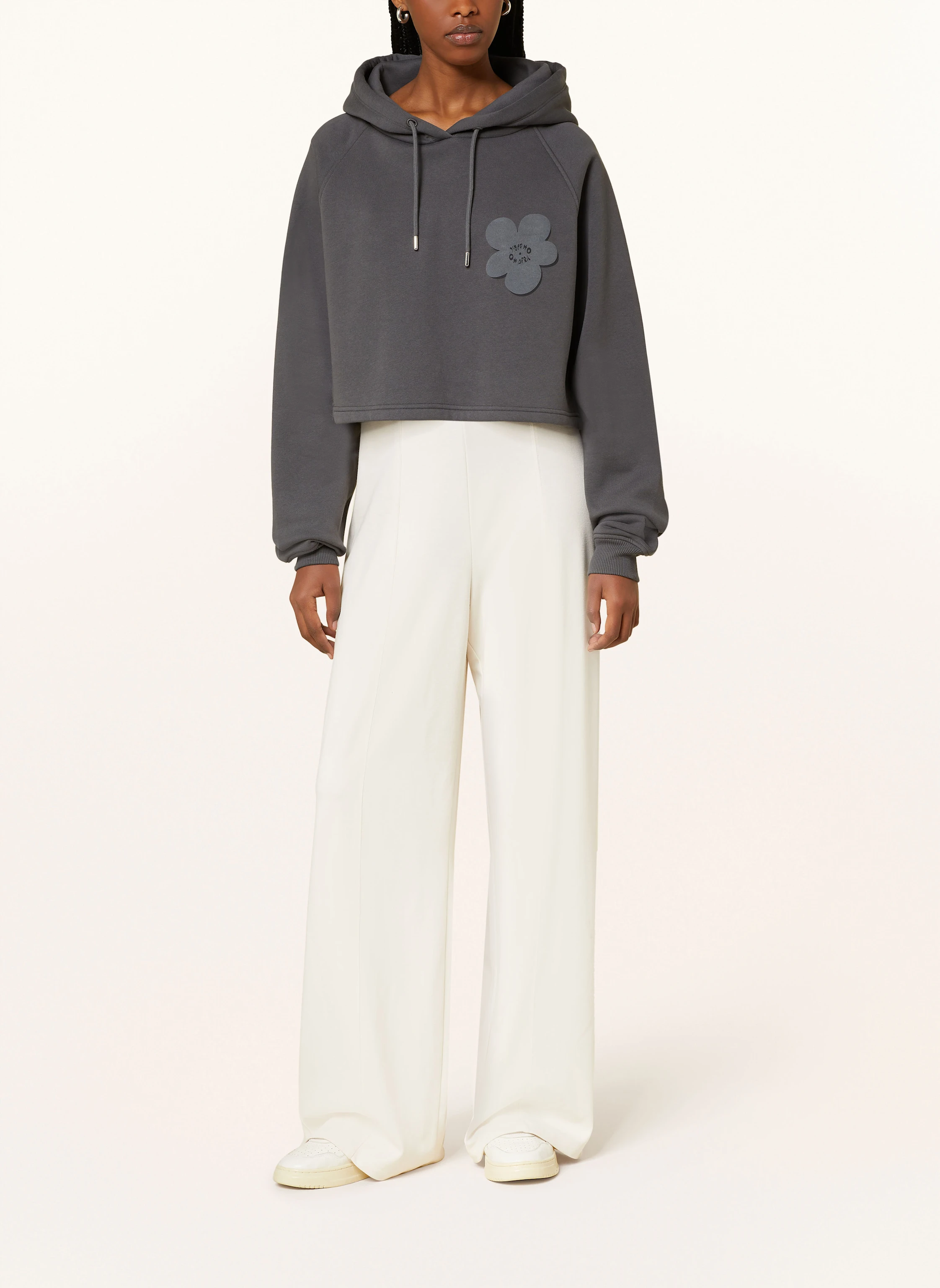 OH APRIL Cropped-Hoodie KOA