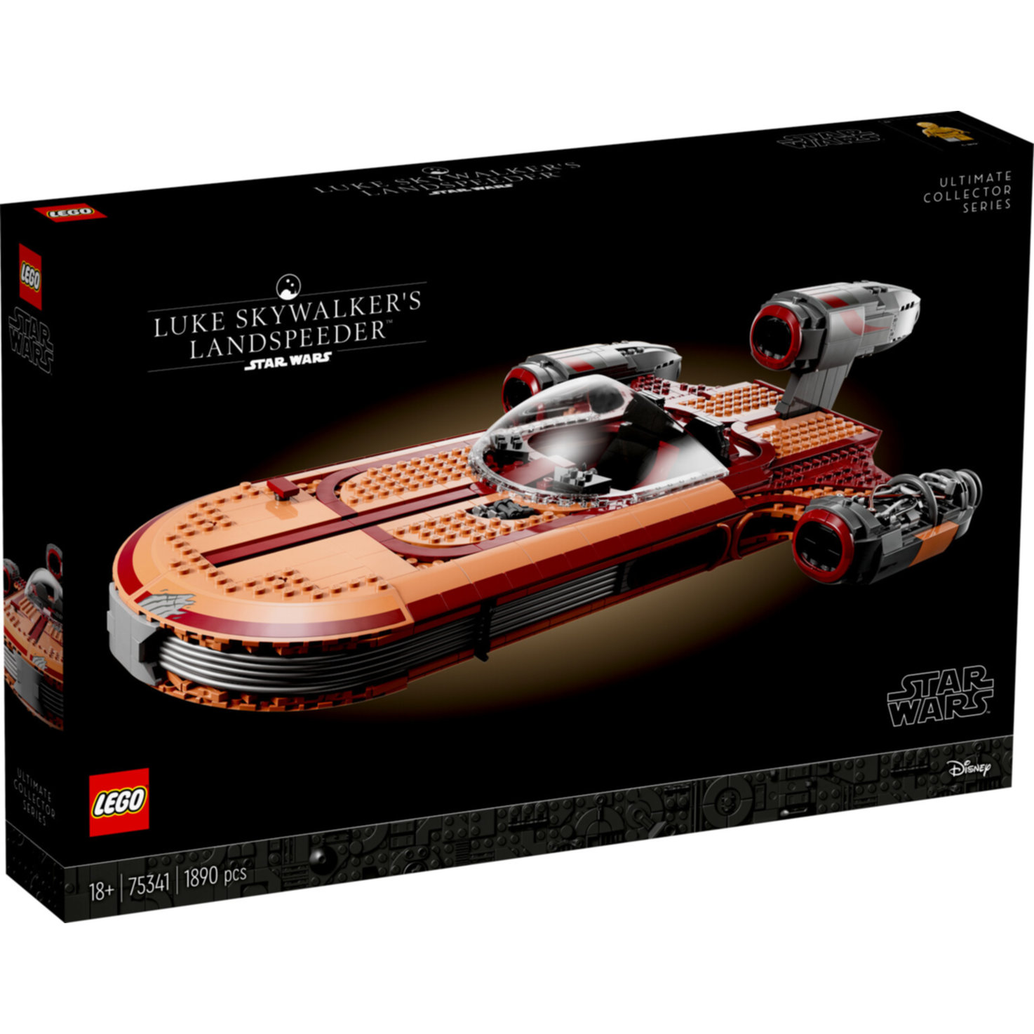 LEGO® Star Wars™ 75341 Luke Skywalker’s Landspeeder™ (LEGO® Rare Set)