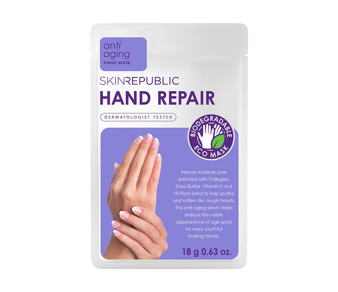 SKINREPUBLIC Hand Repair Handschuh Maske