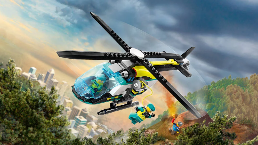 LEGO®CITY 60405 - L’HELICOPTERE DES URGENCES