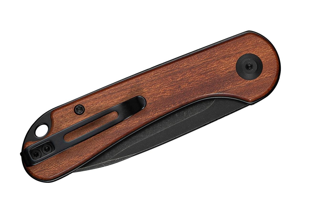 Civivi Elementum Slip Joint C18062AJ-3 Black Stonewashed, Guibourtia Wood, slipjoint zakmes