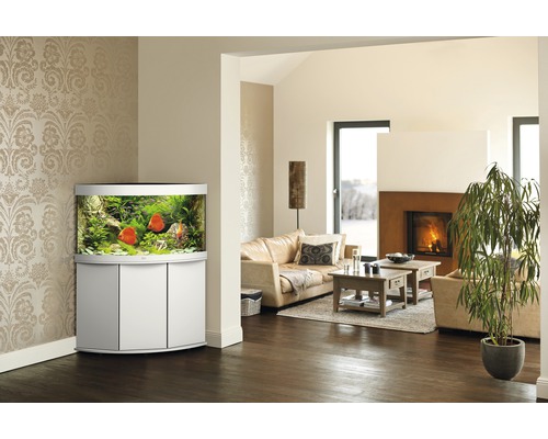 JUWEL Trigon 190 SBX aquariumcombinatie met LED-verlichting, filter, verwarming en witte kast