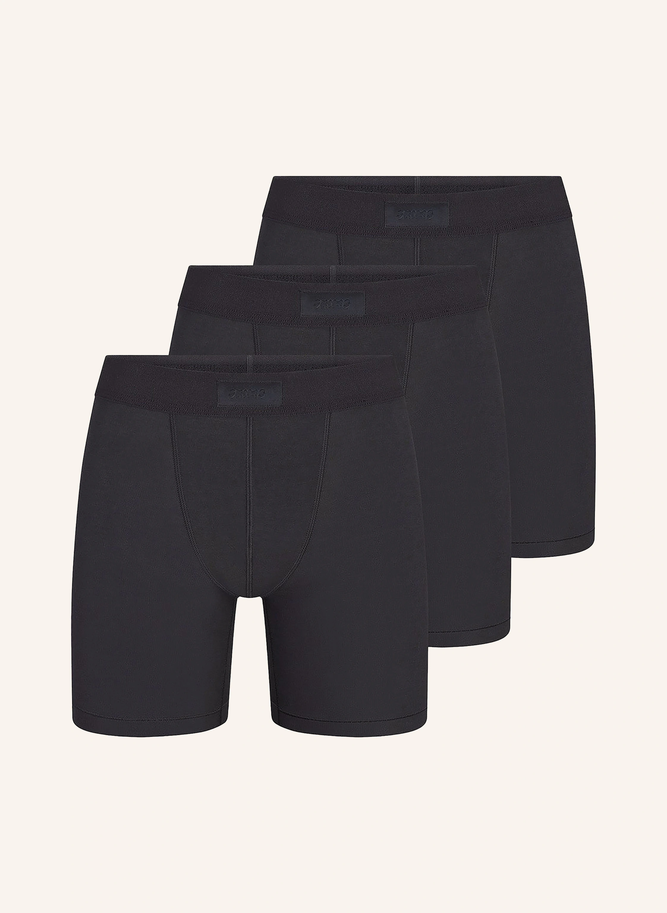 SKIMS 3er-Pack Boxershorts SKIMS COTTON