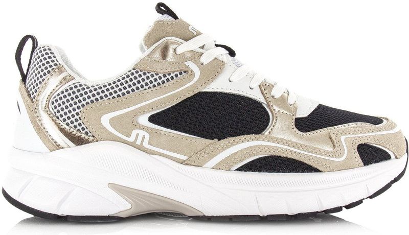 Maruti - Novi - Sneaker - Zwart Multi - Suède, Leer, Textiel