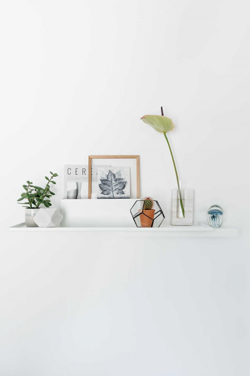 Puik Duplex wandplank creme