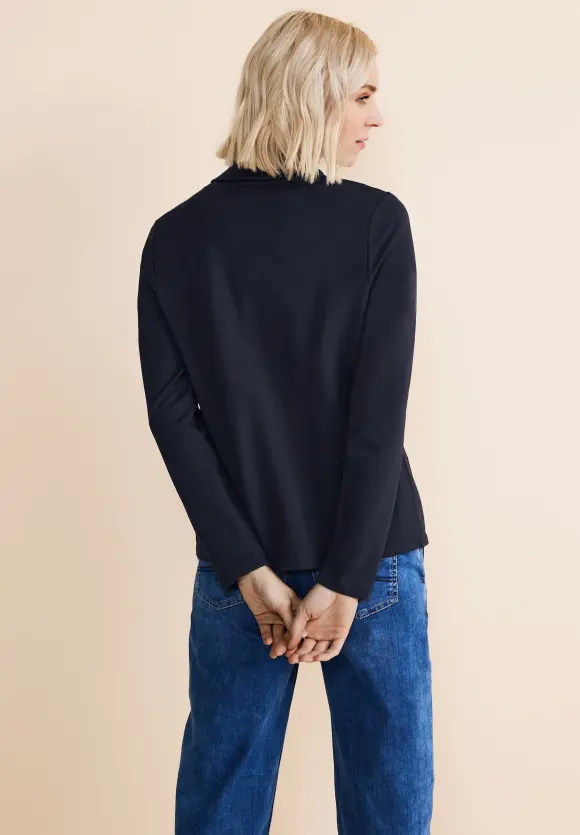 Basic Blazer - deep blue