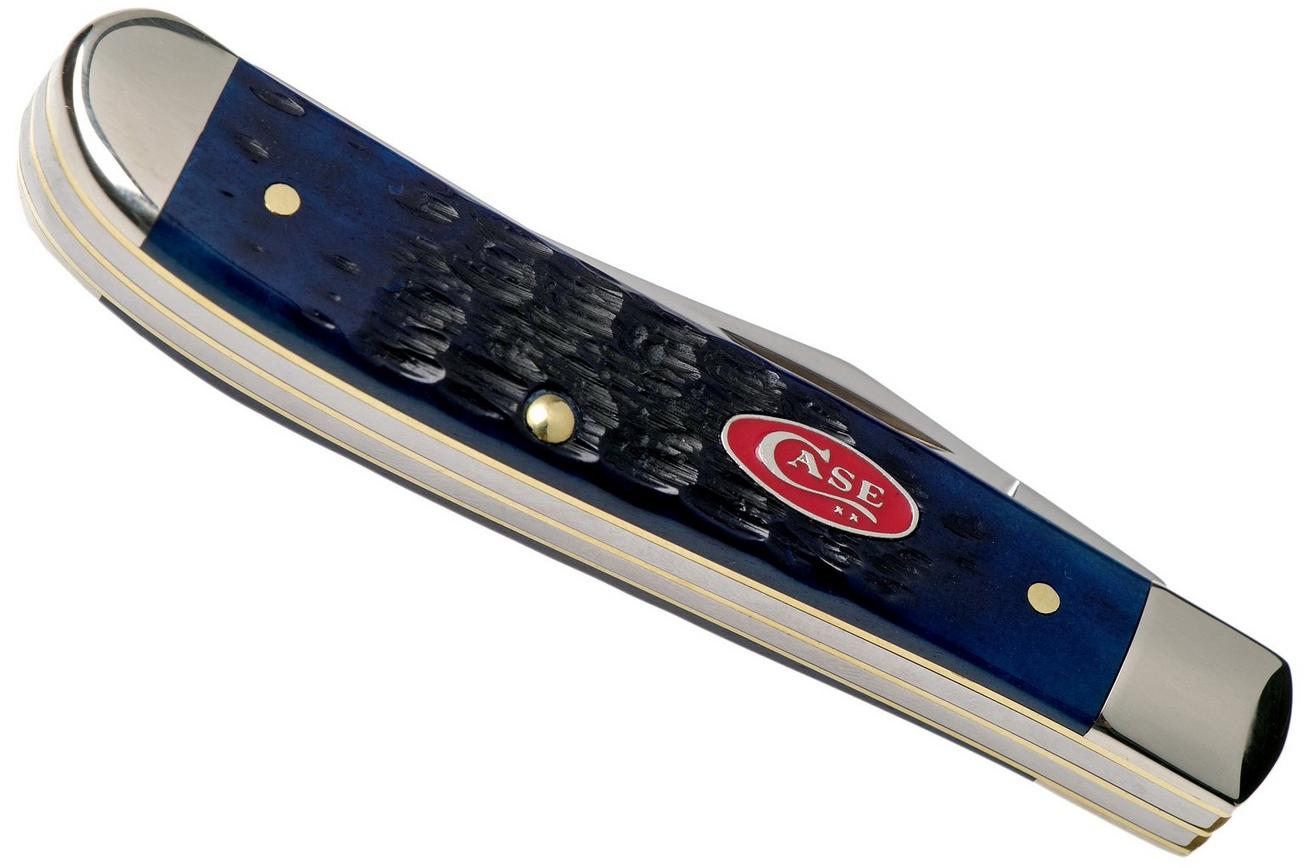 Case Mini Trapper Navy Blue Bone, Rogers Jig, 07321, 6207 SS zakmes