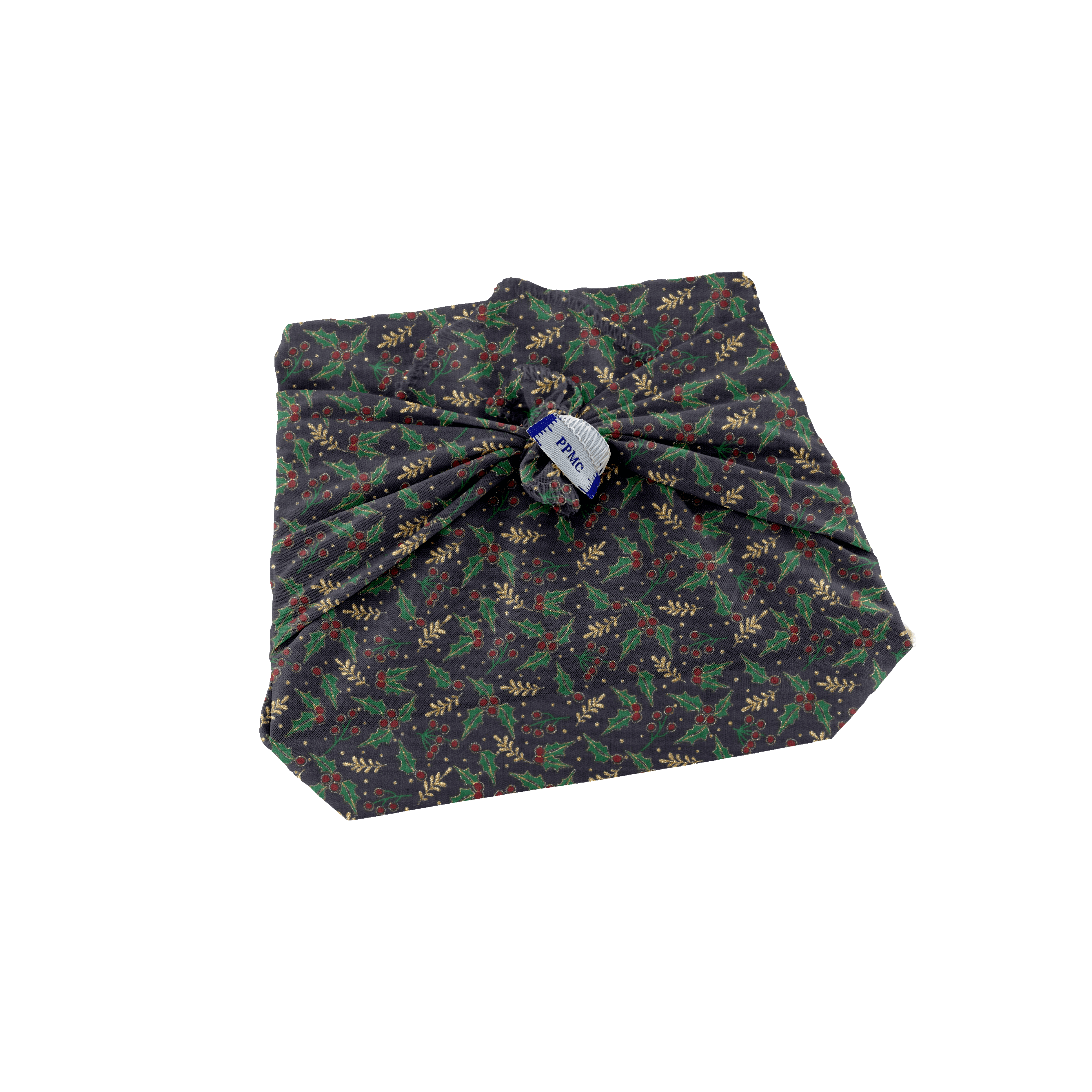 Furoshiki Petit 35 X 35 Cm Ex2350 Houx Marine