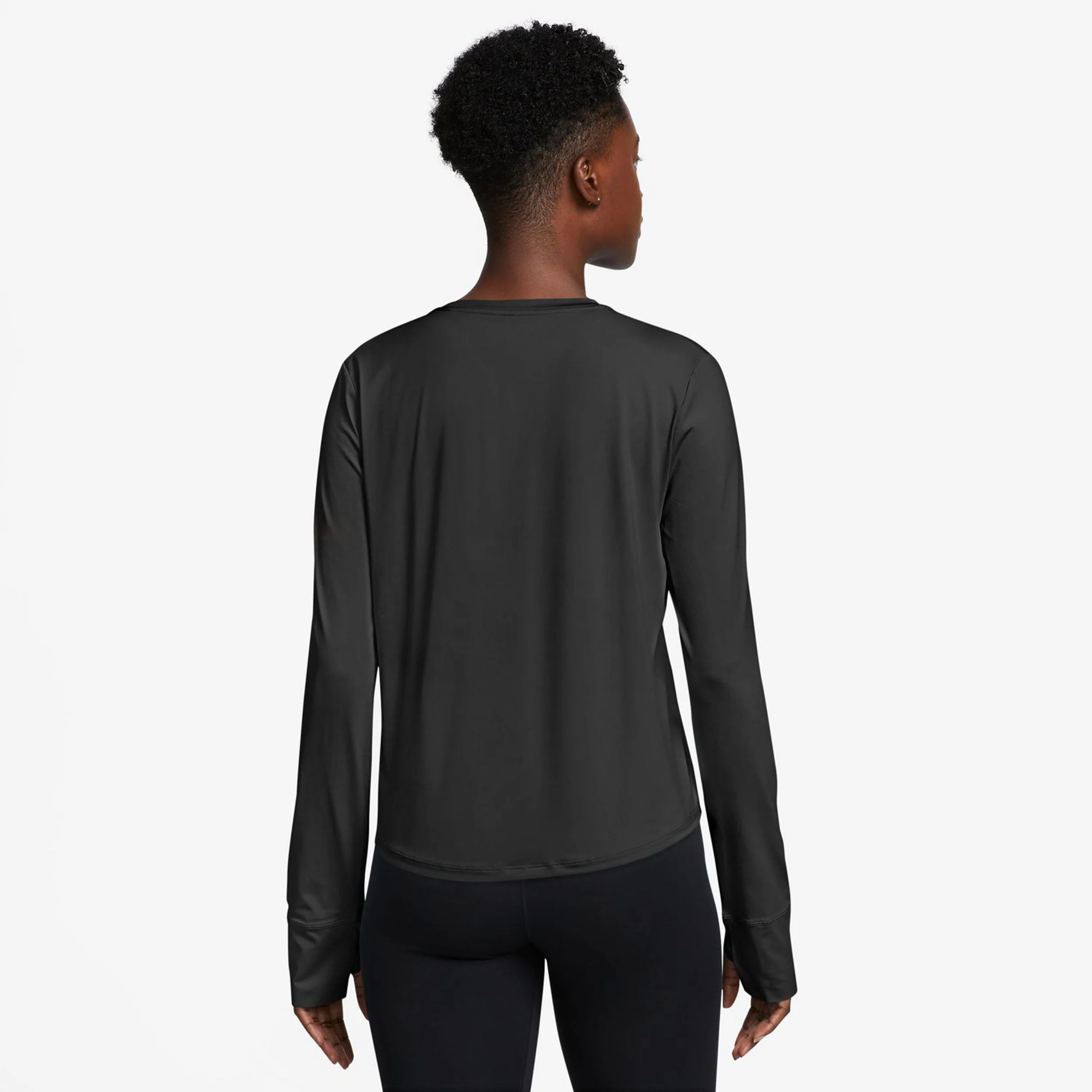 Nike One Classic Dri-Fit Haut Manches Longues Femmes - Noir
