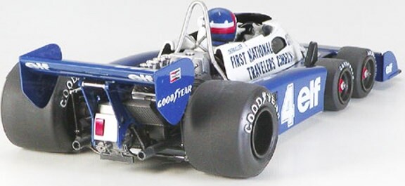 Tamiya - Tyrrell P34 1977 Monaco Gp Bil Byggesæt - 1:20 - 20053