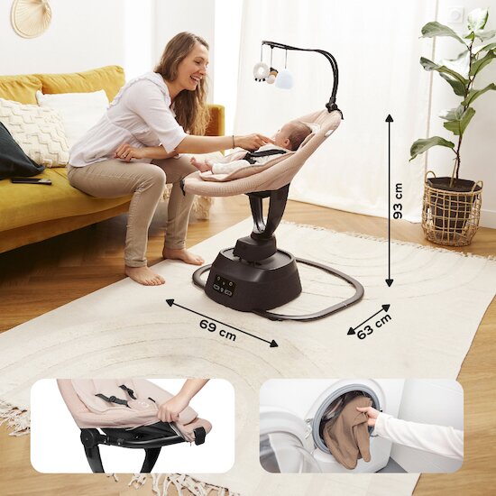 Balancelle Swoon Evolution Connect   Mocca        de               Babymoov