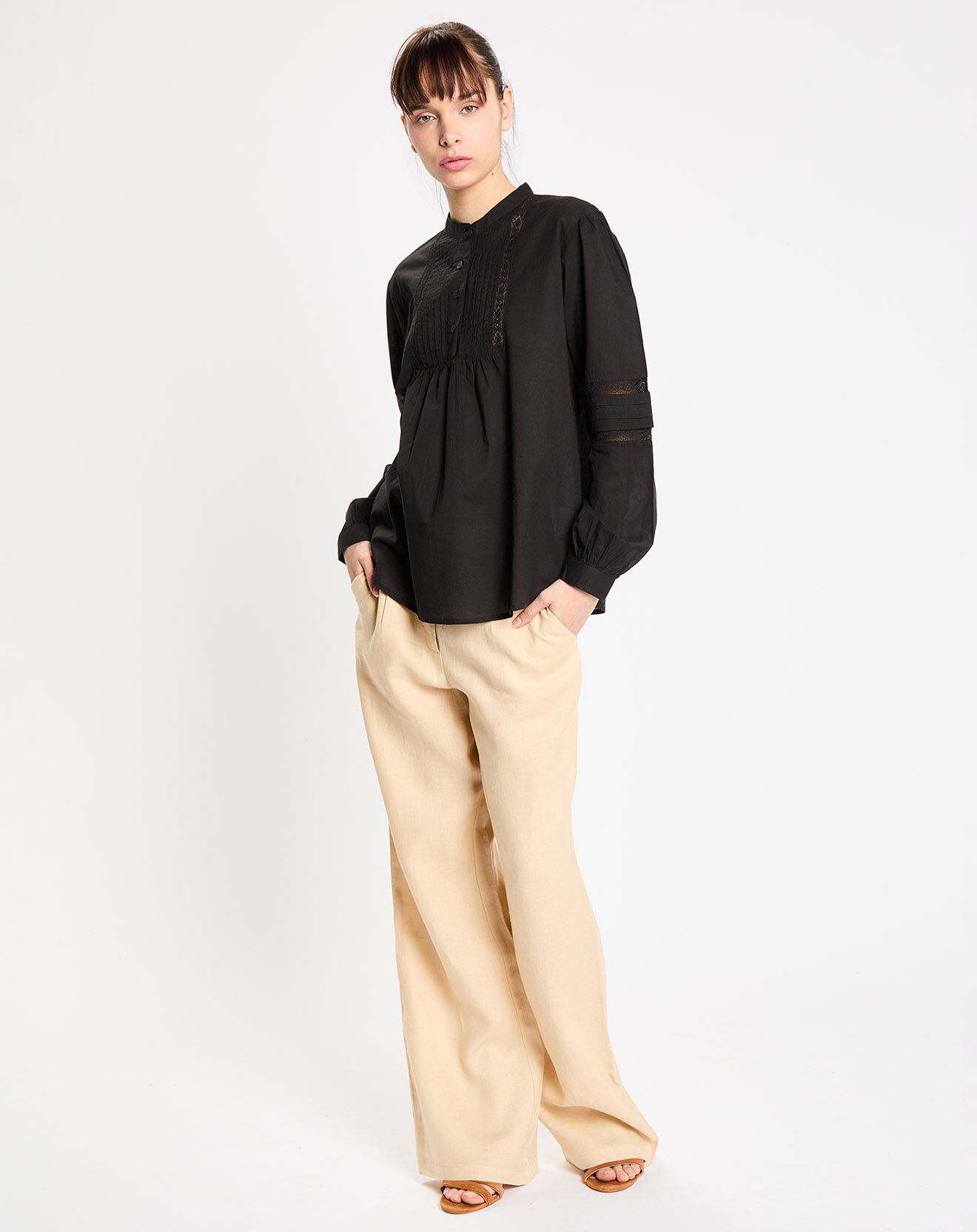 Jodhpur Top Reine noir