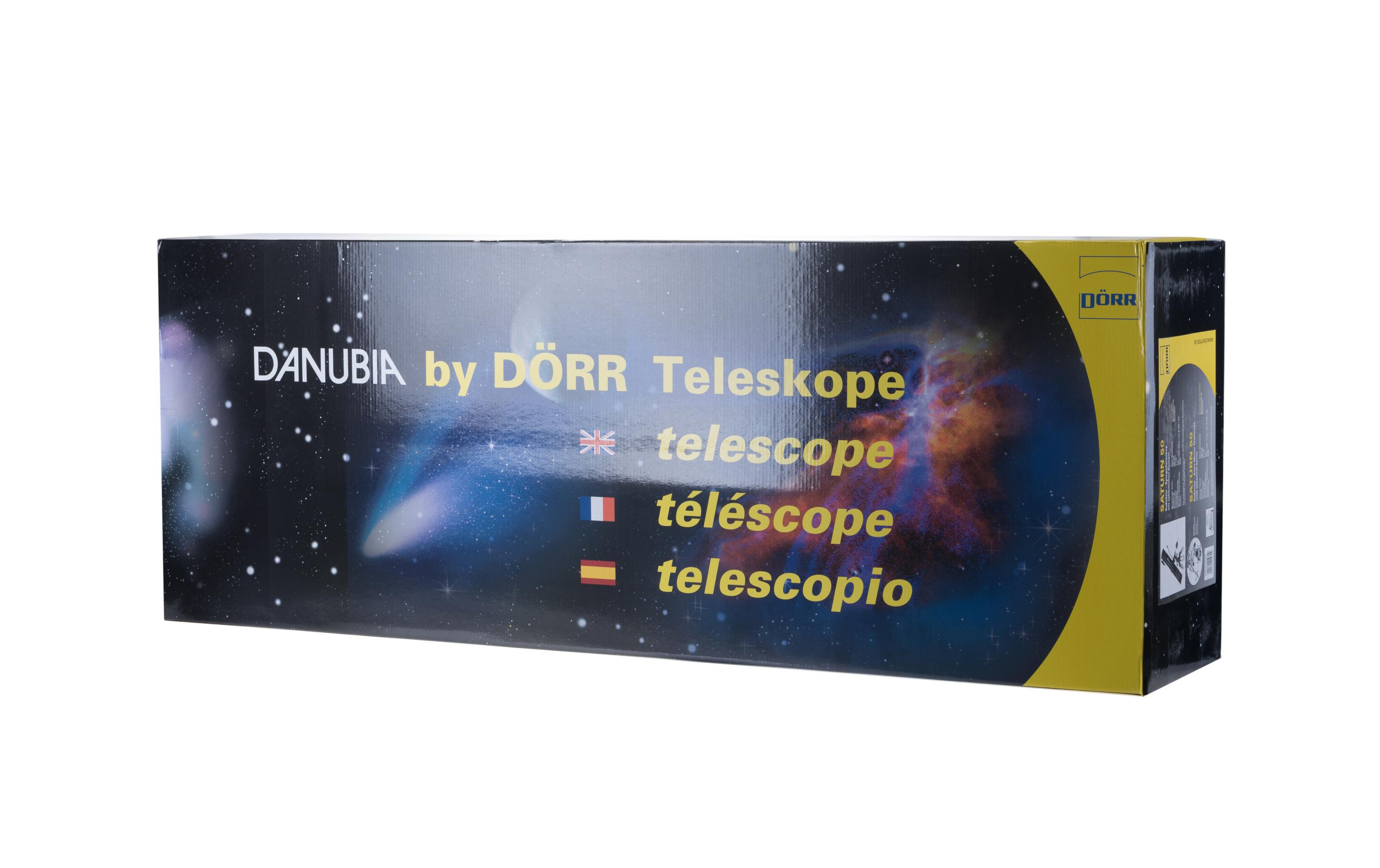 Teleskop Saturn 50<br>Spiegelteleskop mit EQ-2 Äquatorialmontierung