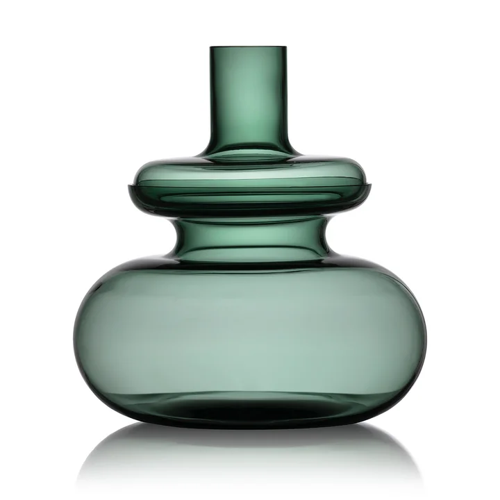 Zone Denmark - Inu Vase, Ø 31.7 x 33 cm, moss green