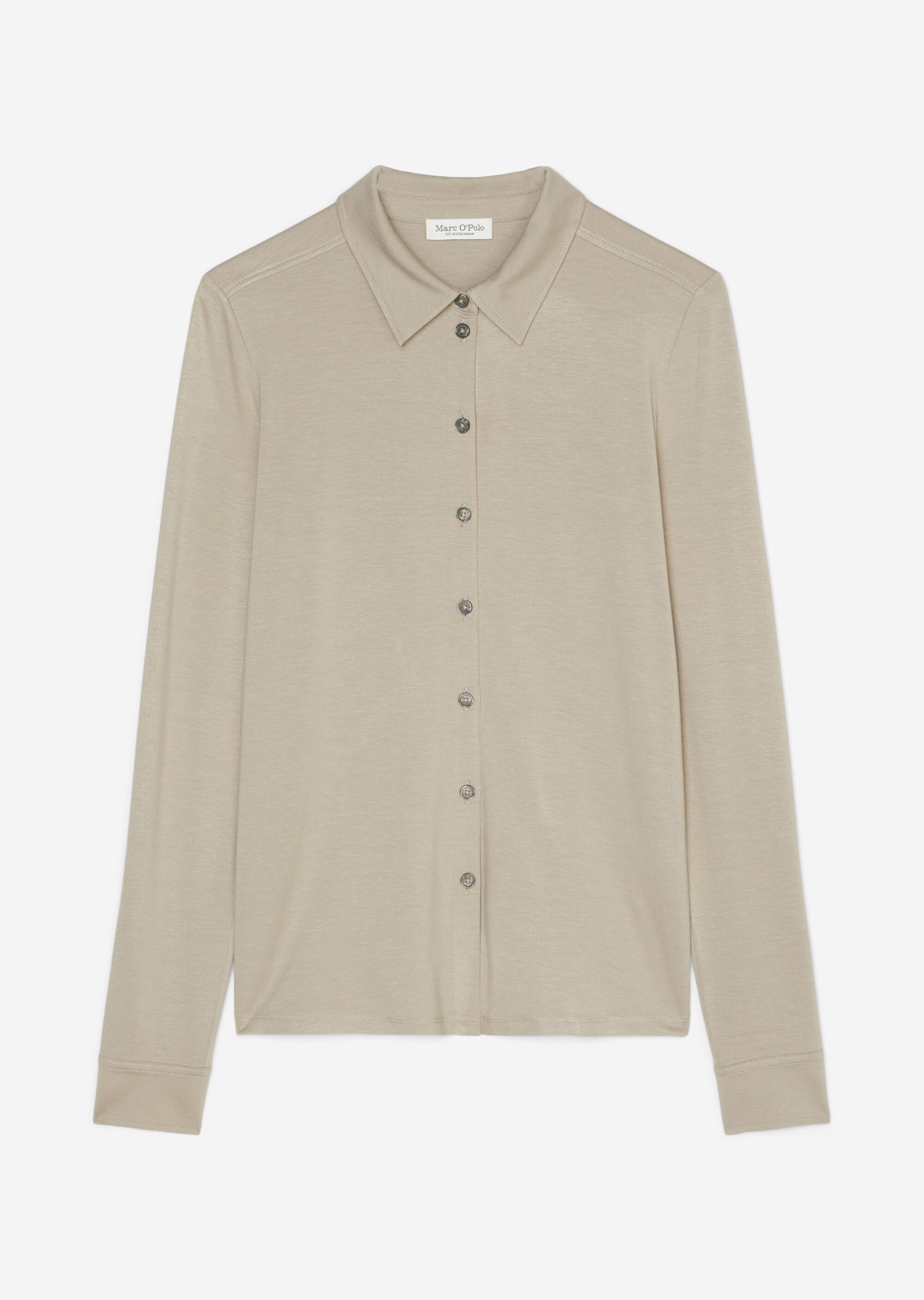 Jersey-Bluse regularaus LENZING™ ECOVERO™