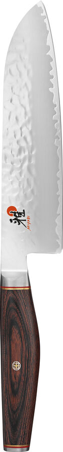 MIYABI 6000 MCT Santoku 18 cm Grå/brun