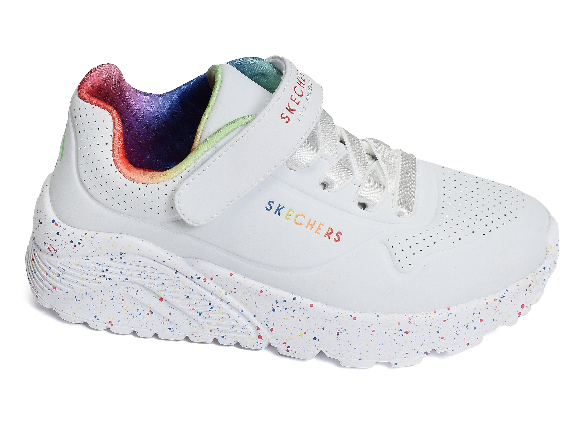 Uno lite rainbow blanc