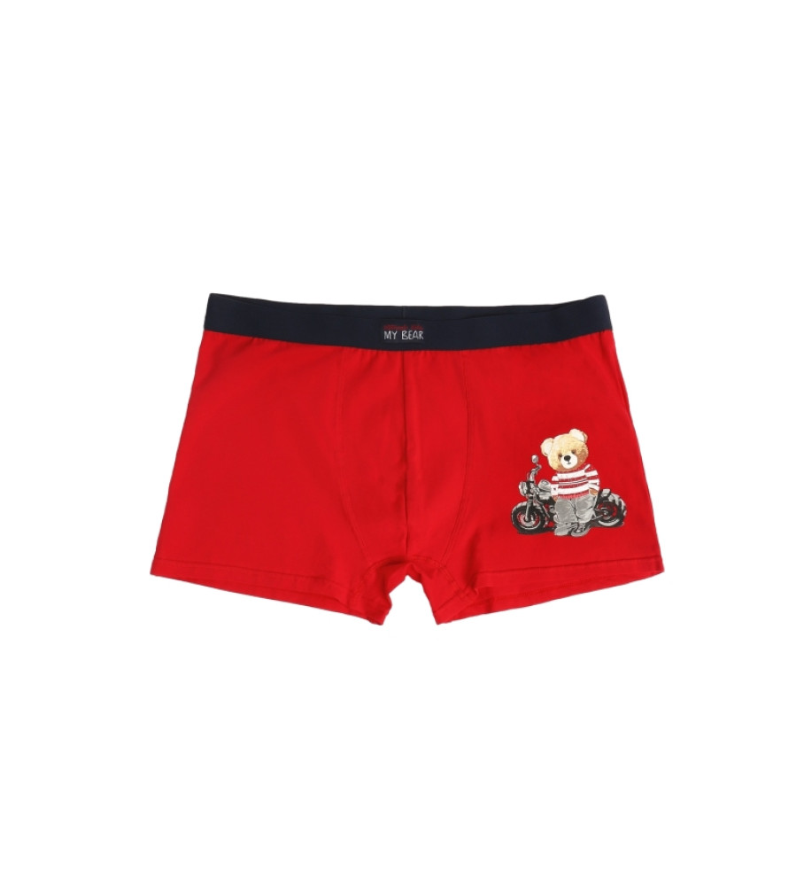 Admas Meu Urso Boxer Vermelho