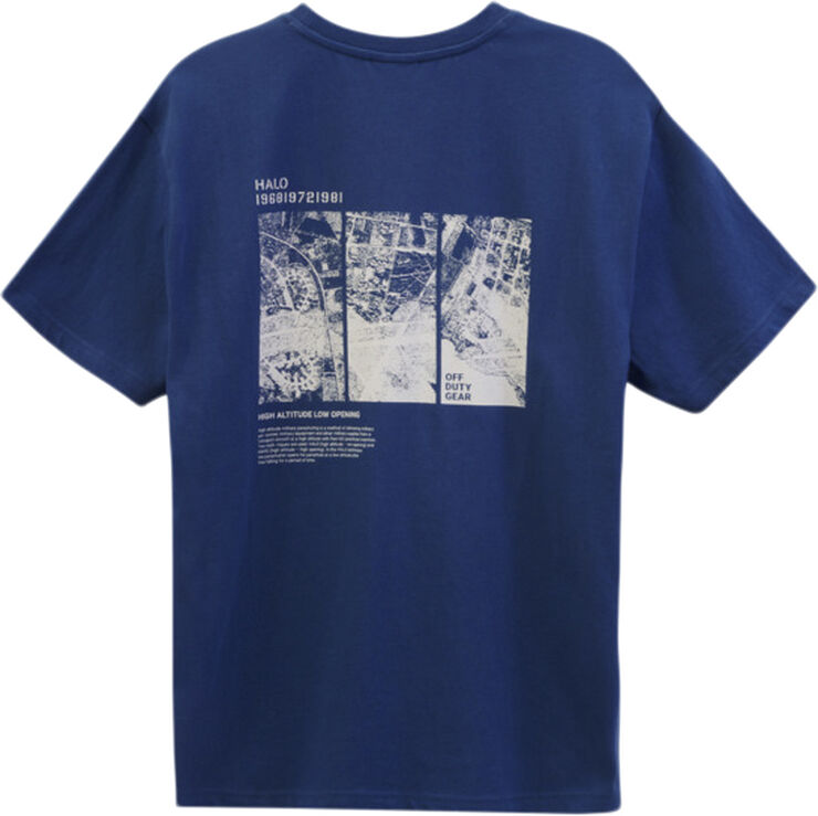 Newline HALO HALO MAP T-SHIRT Lyserød