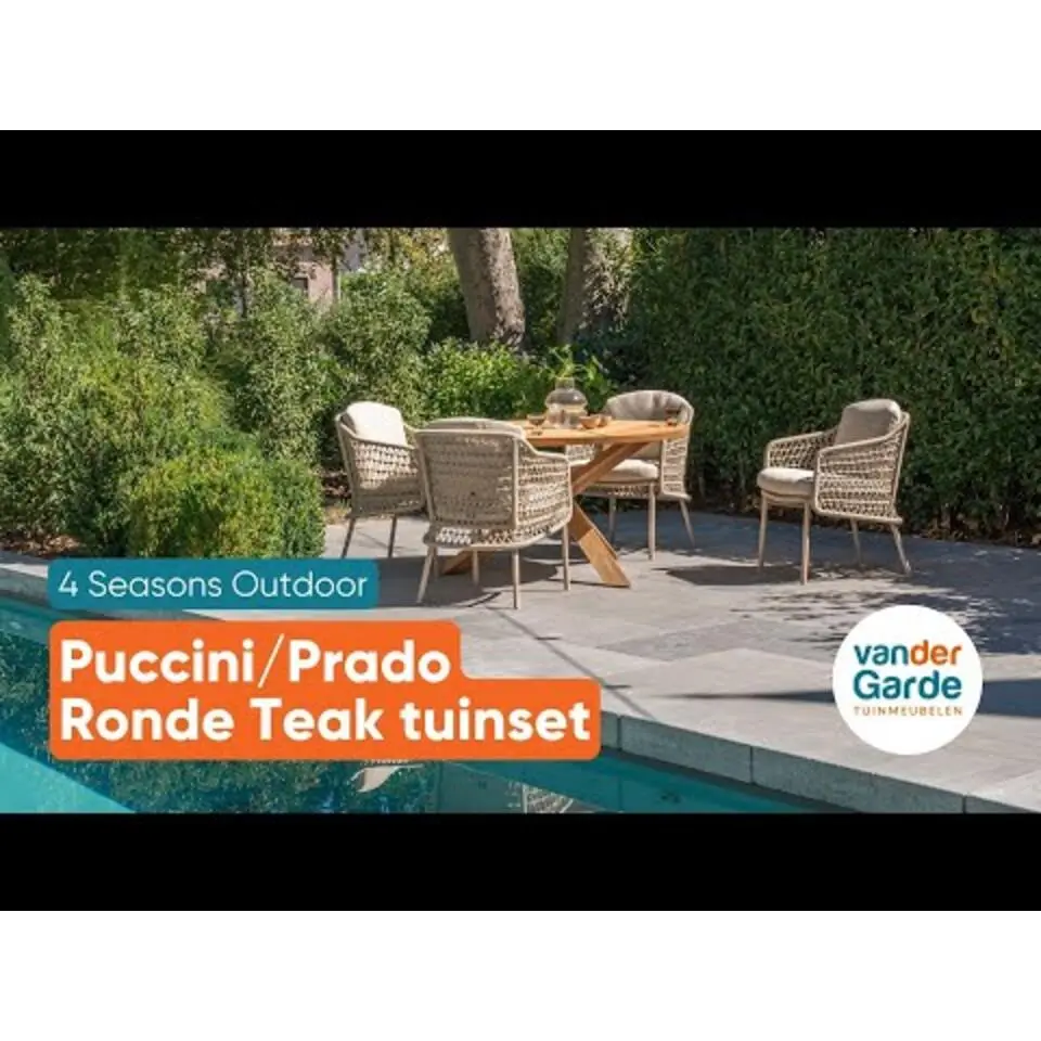 4 Seasons - Puccini dining tuinstoel (1 stuk)
