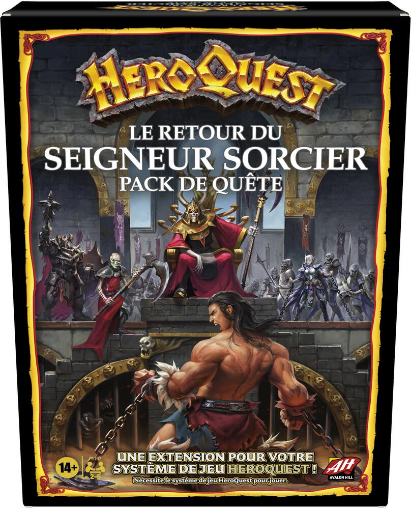 HEROQUEST LE RETOUR DU SEIGNEUR SORCIER