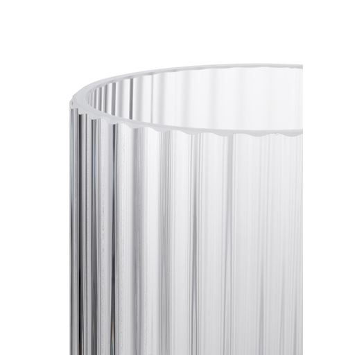 Lyngby Porcelæn Glasvase, Klar, 20 cm