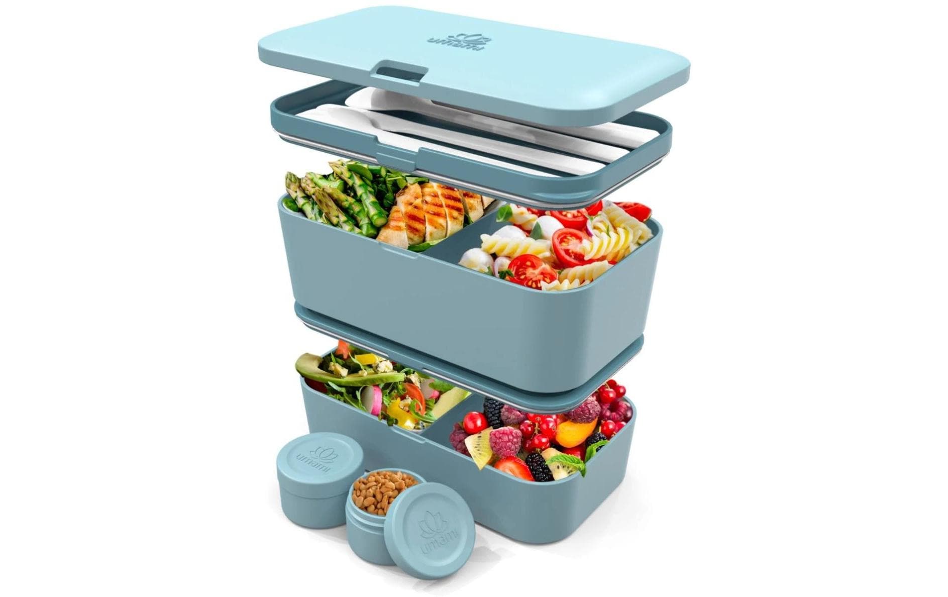 Lunchbox Nestable L Mint BluePraktische und nachhaltige Lunchbox