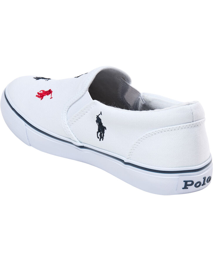 Polo Ralph Lauren KEATON SLIP ON White / navy / re
