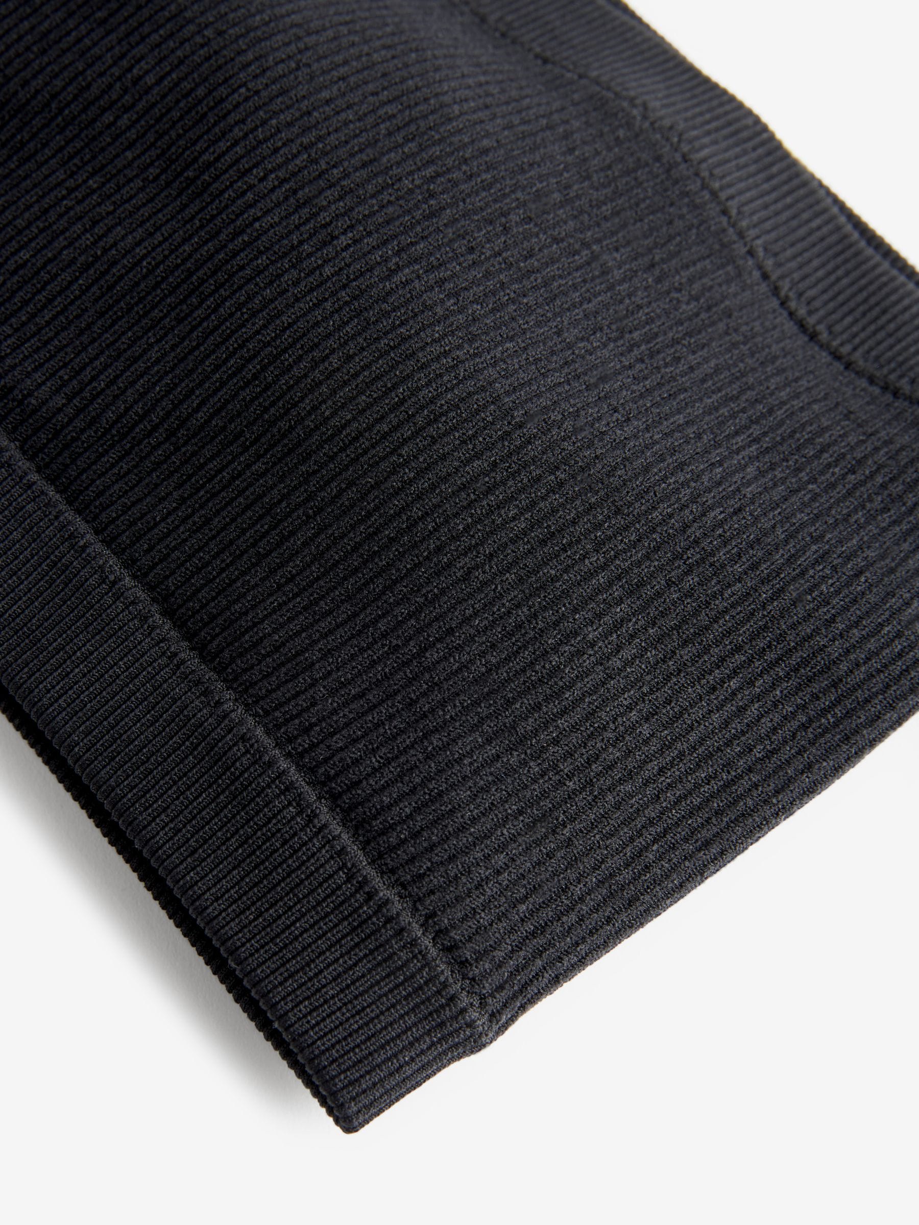 Zwart - Bandeau crop tops (7-16jr)