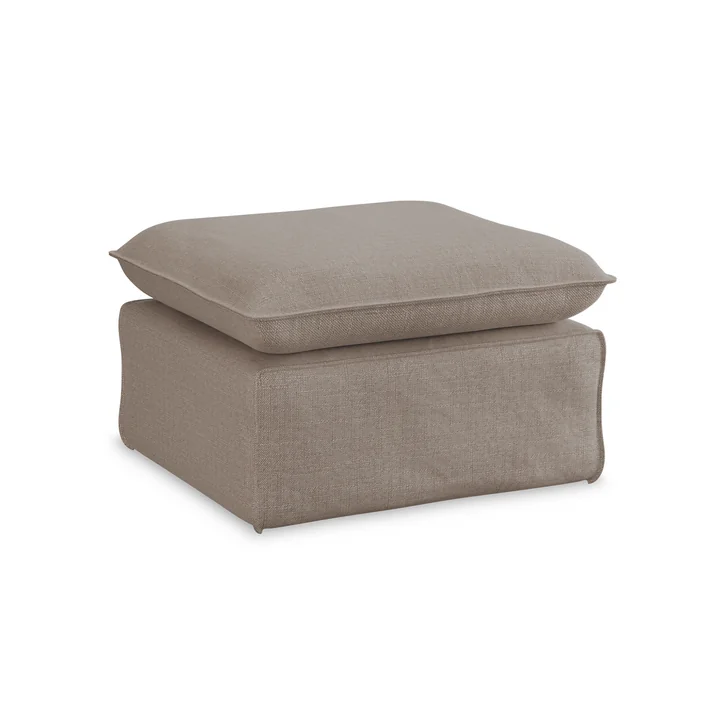 HKliving - Nomad Sofa, Hocker, Pure / earth