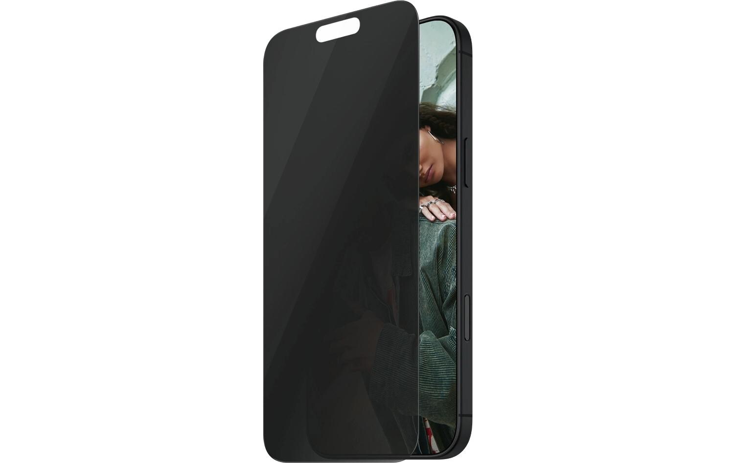 Displayschutz Ultra Wide Fit Privacy iPhone 16 ProDisplay-Schutzfolie für das Apple iPhone 16 Pro