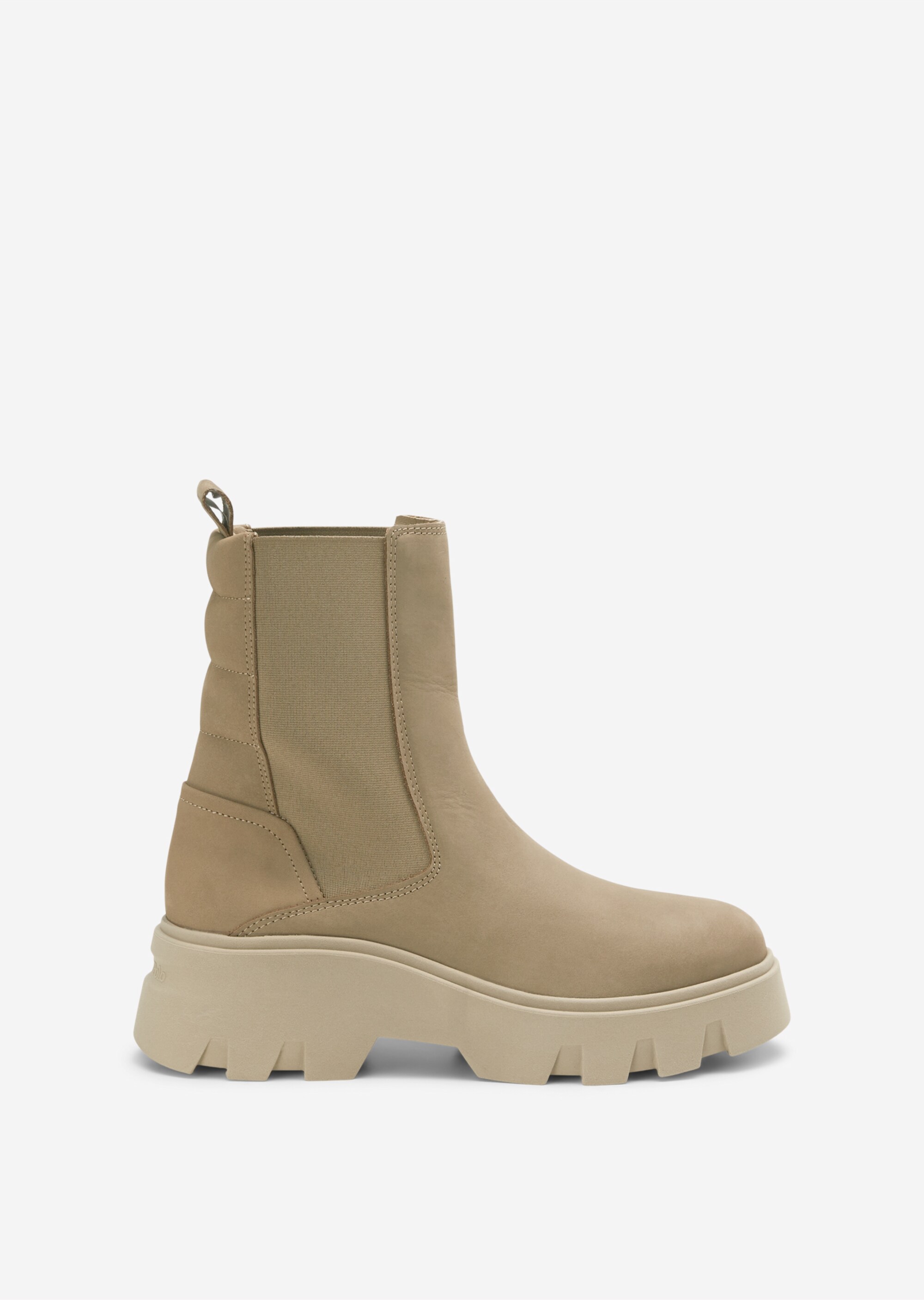 Chelsea-Boot aus feinem Nubukleder