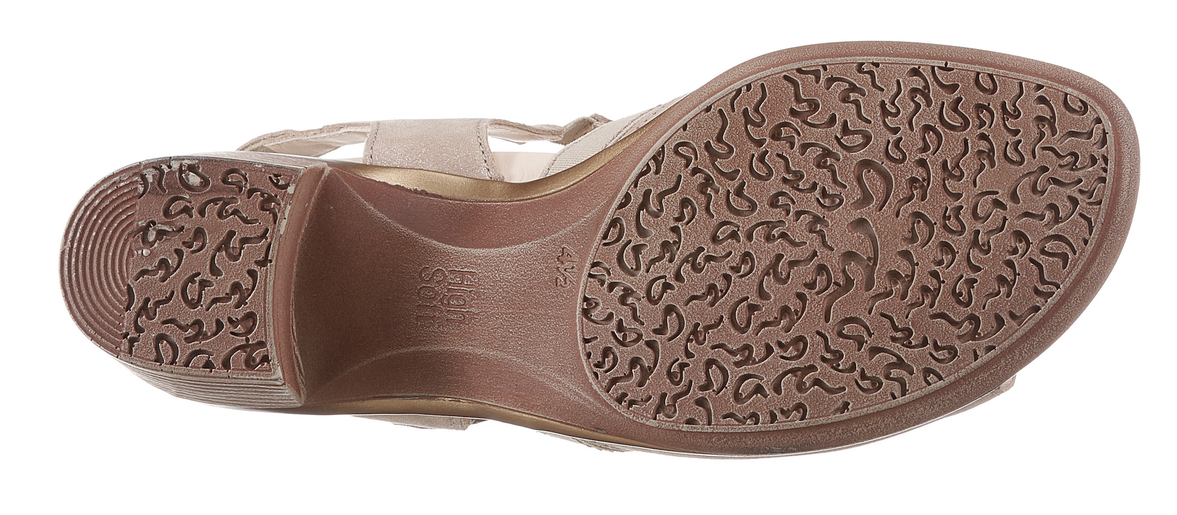 Ara Sandalette »LUGANO«  , Sommerschuh, Sandale, Blockabsatz, mit Gummizug und Klettverschluss