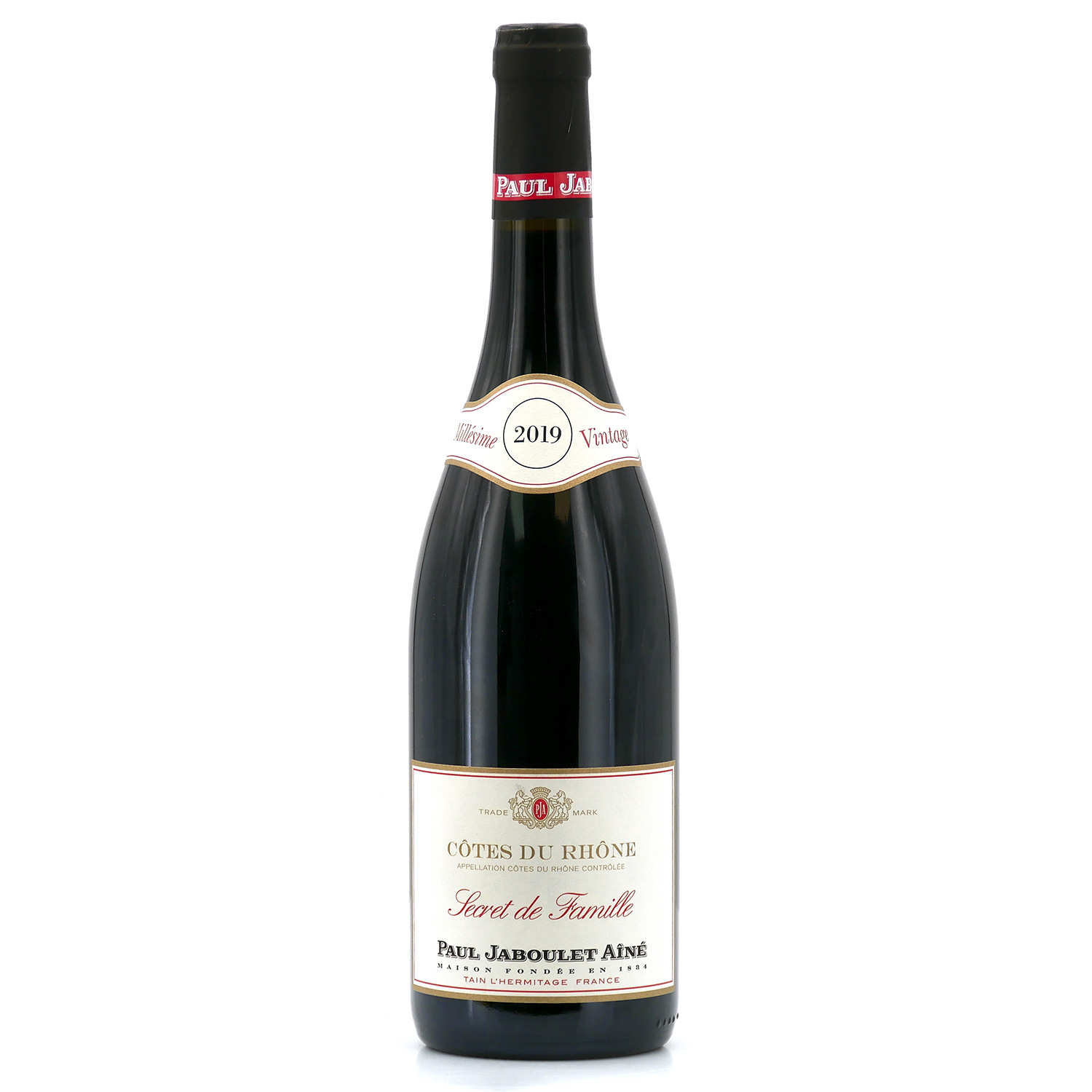 Côtes du Rhône vin rouge Secret de famille