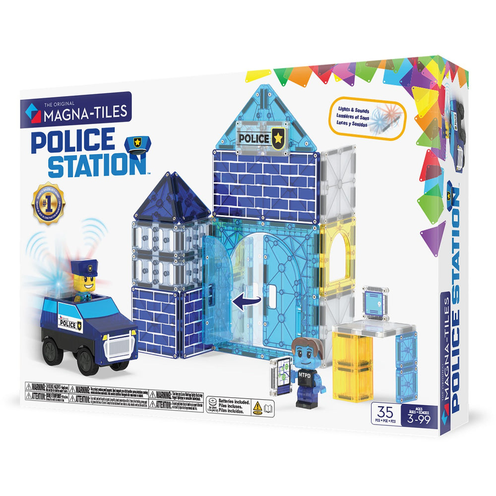 Køb Magna-Tiles® Police Station 35 Pcs