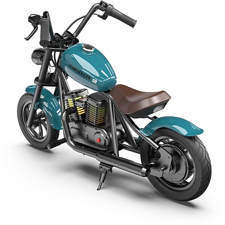 Hyper gogo challenger 12 plus elektrisk motorcykel 24 V