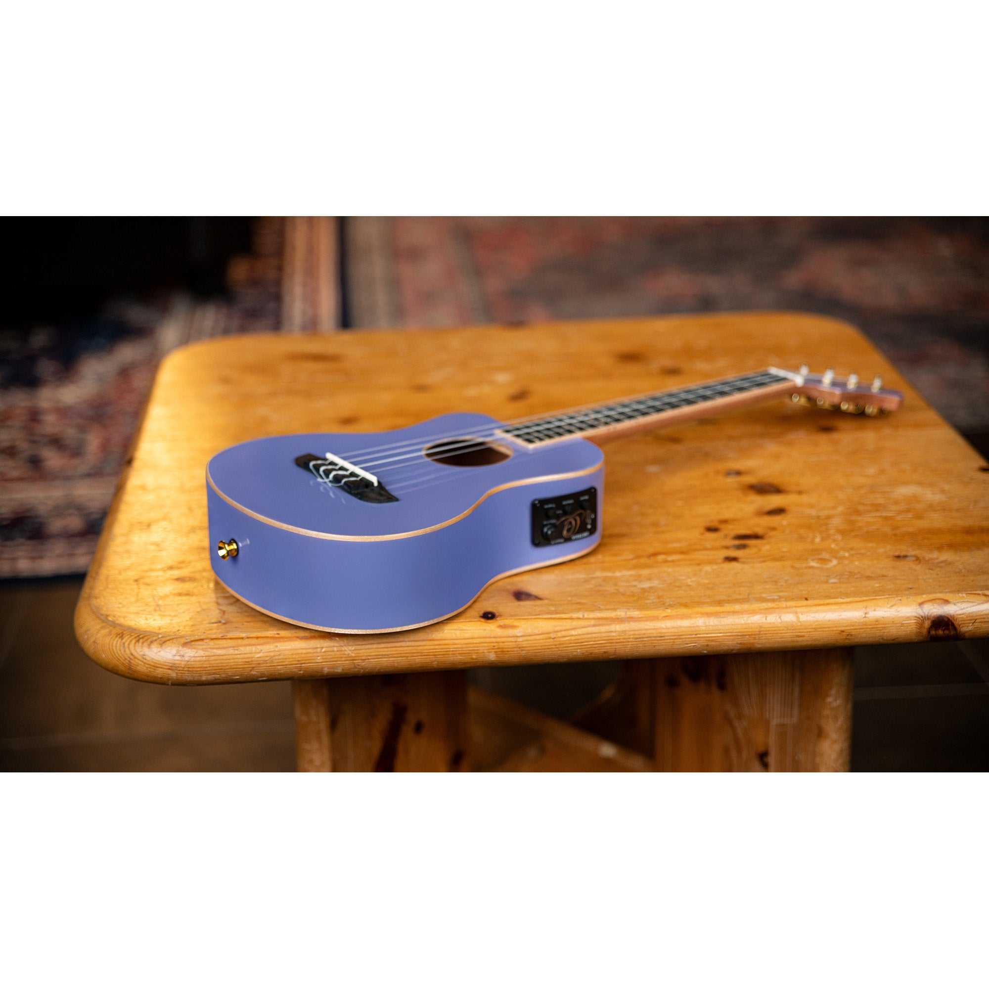 Ortega Horizon Series RUHZT-CE-VP-L linkshandige E/A tenor ukelele met gigbag