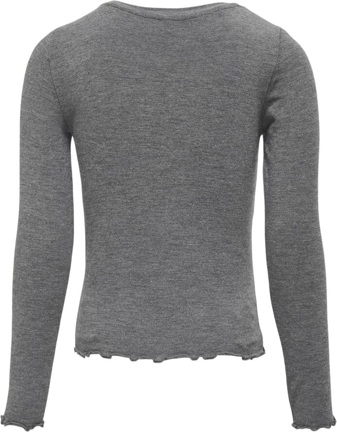 ONLY KOGAMOUR L/S TOP JRS Grå