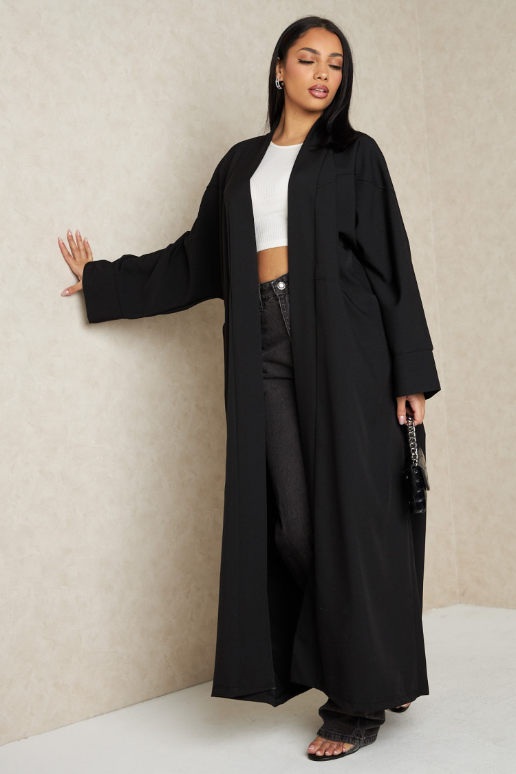 Kimono noir ample