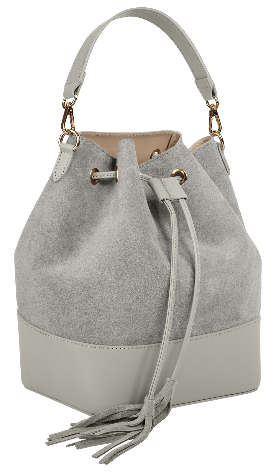 Samantha Look Umhängetasche echt Leder, Made in Italy