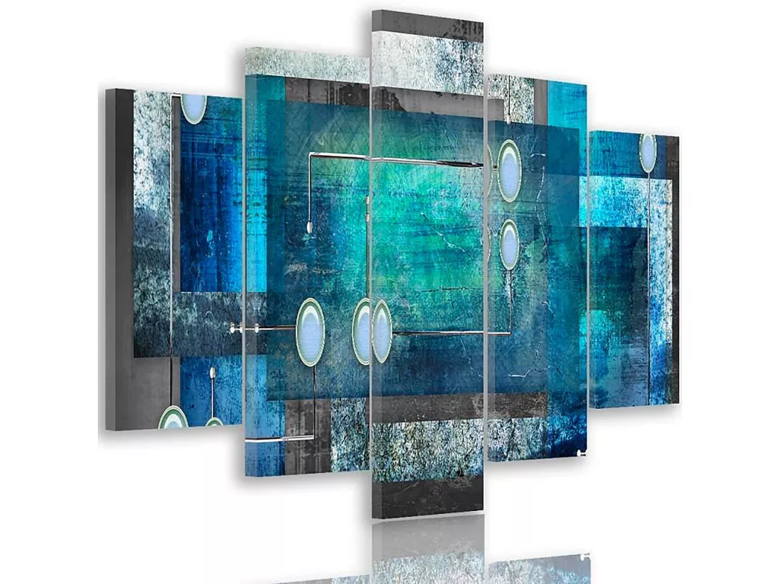 Tableau intérieur abstrait - 200 x 100 cm