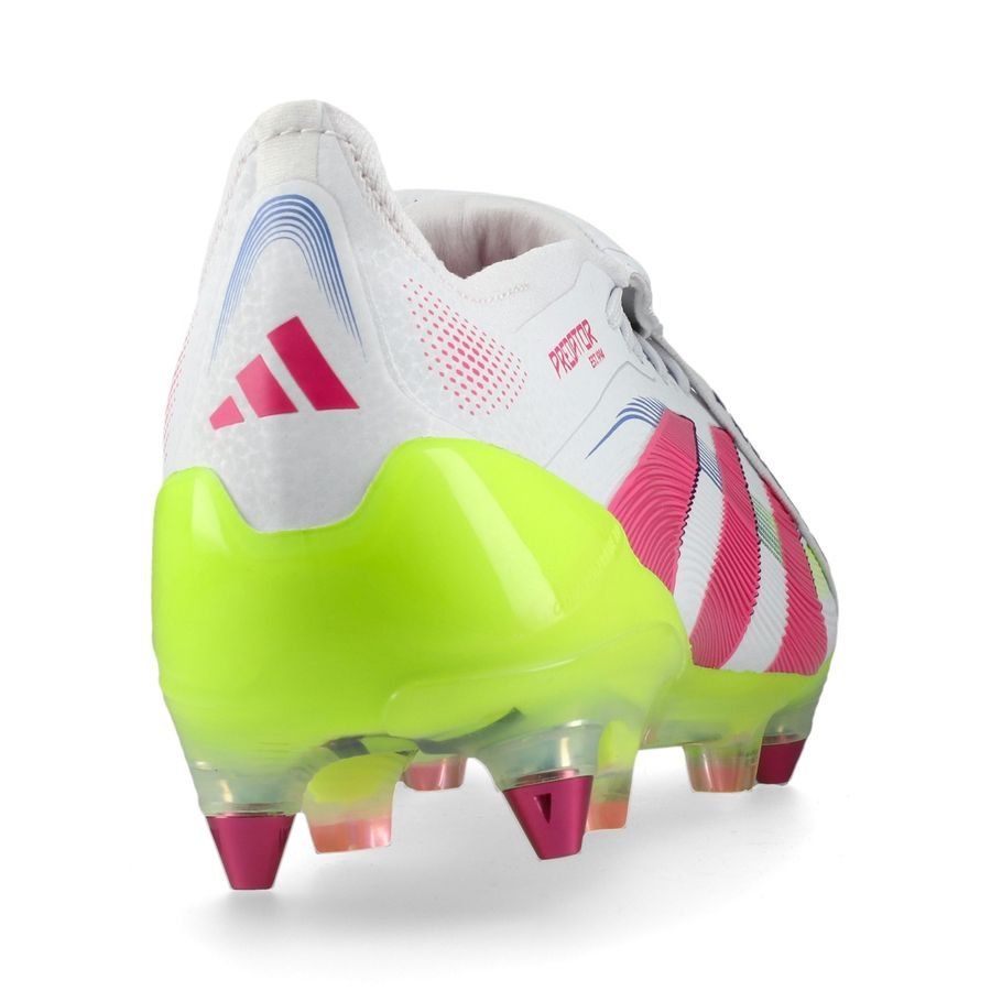 adidas Predator Elite Fold-over Tongue SG Celestial Victory - Blanc/Lucid Pink/Lucid Lemon