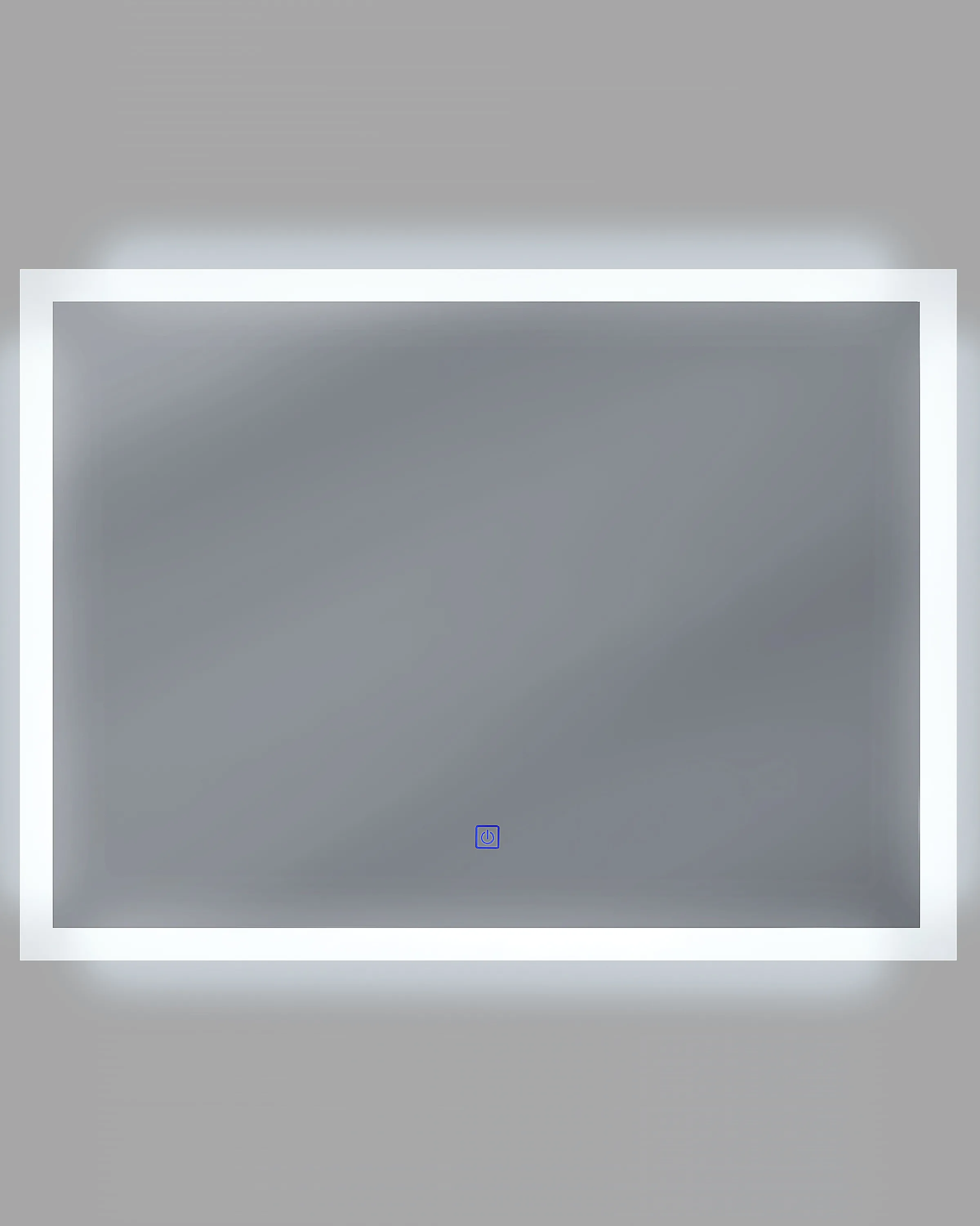 LED badkamerspiegel ADOUR 80 cm 60 cm Zilver