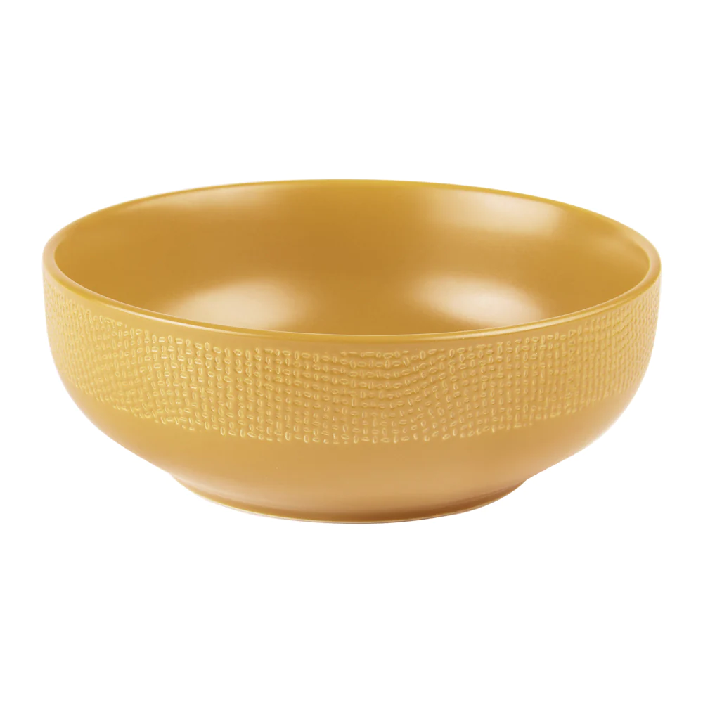 Saladier Vésuvio safran 16,5 cm Table passion
