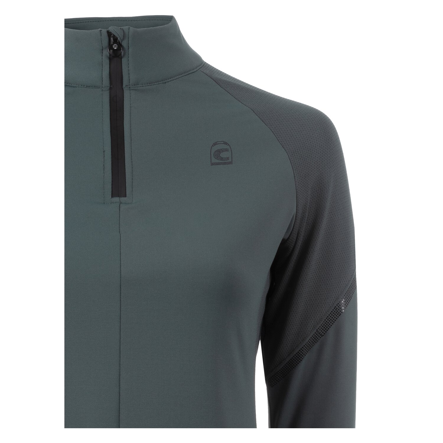 Cavallo Hybrid-Funktionsshirt CAVAMILLA - silver pine