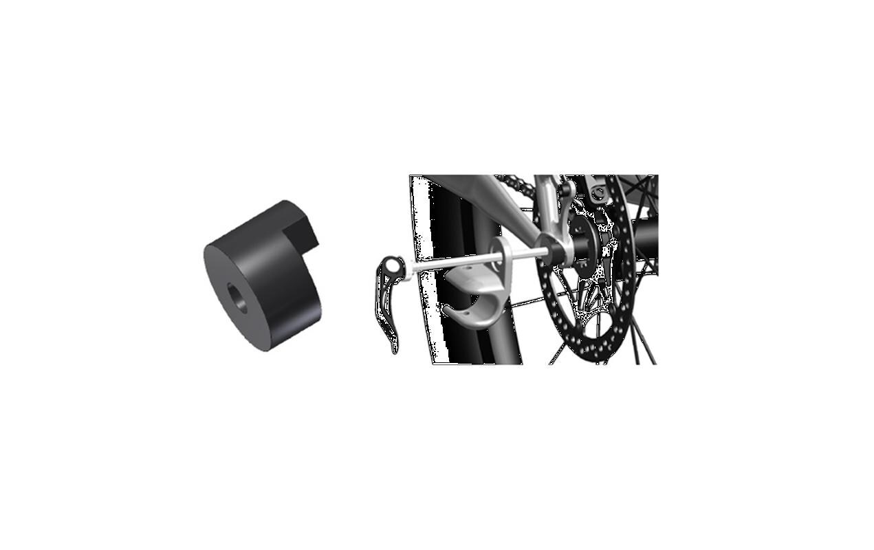 Distanzhalter 3D Dropout Adapter für AusfallendeDistanzhalter, 10 mm