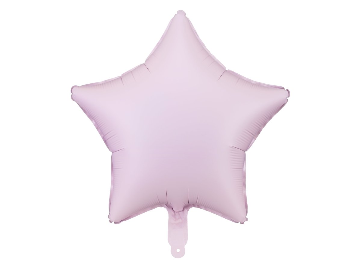 Ster Helium Ballon Paars Leeg 48cm